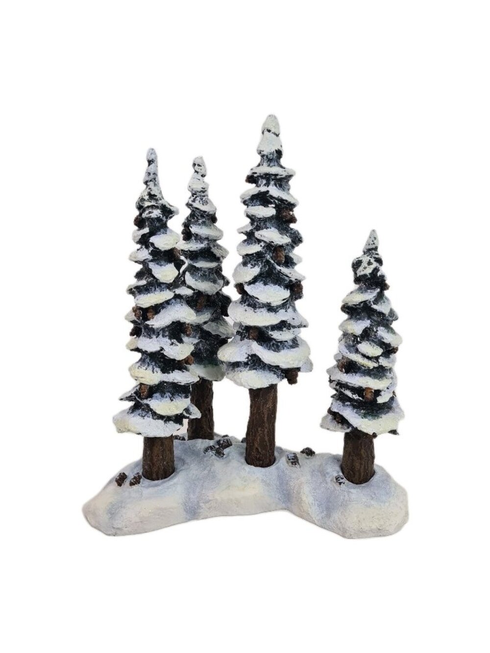 Department 56 Village Pole Pine Tree 4 Cold Cast 5527-1 Christmas Accessories